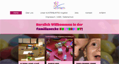 Desktop Screenshot of familienecke-kunterbunt.de